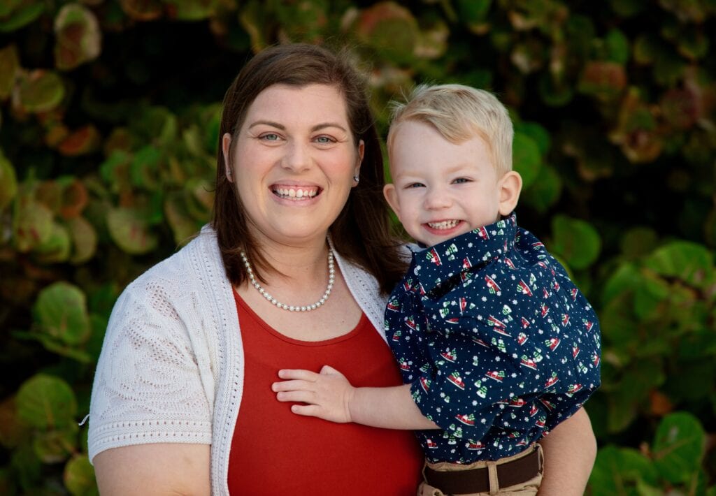 Profile image of Crystal Merrill with her son